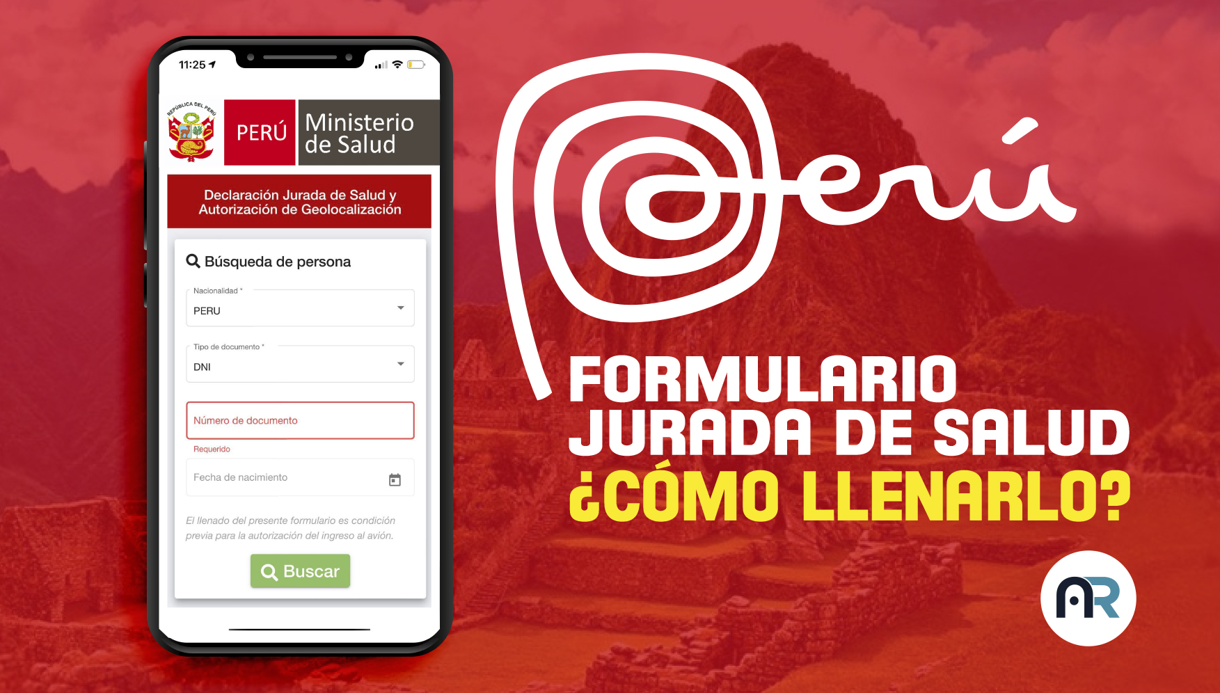 Cómo Llenar La Declaración Jurada De Salud Para Viajar A PerÚ 5586